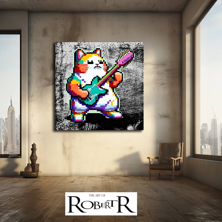 Original Contemporary Celebrity Digital by Robert Erod