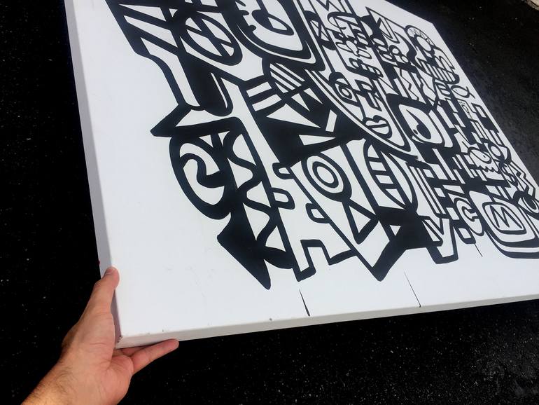 Original Abstract Expressionism Abstract Painting by Robert Erod