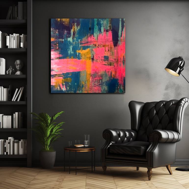 Original Abstract Painting by Robert Erod