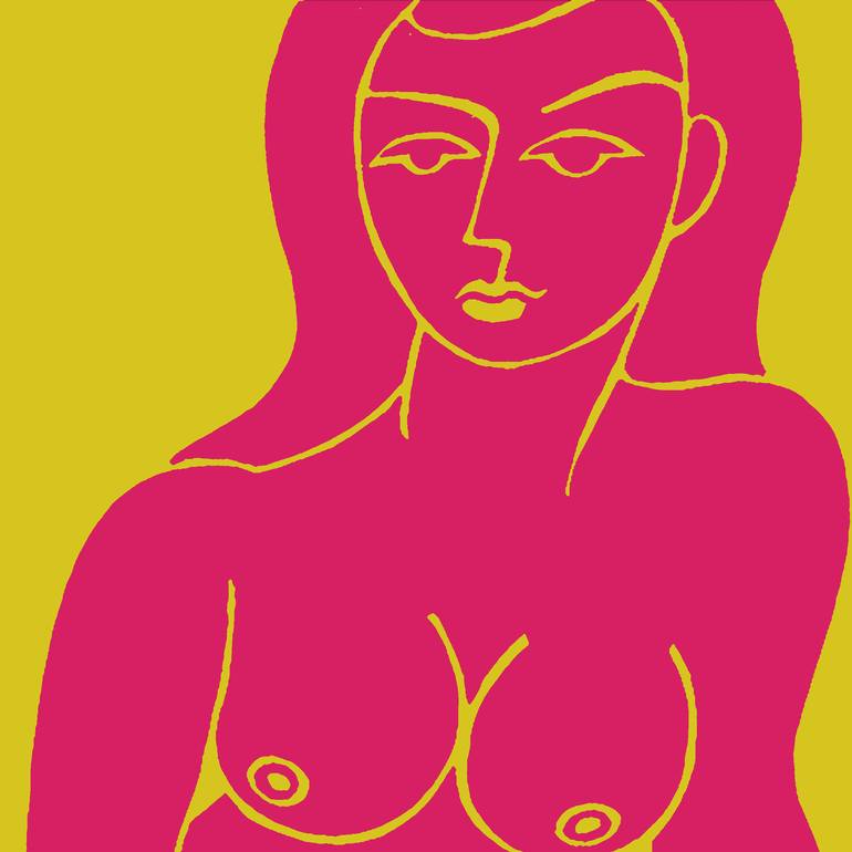 Original Pop Art Abstract Paintings by Robert Erod