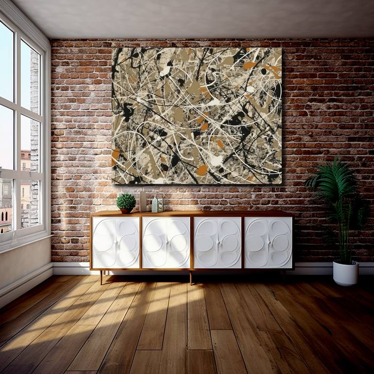 Original Fine Art Abstract Painting by Robert Erod