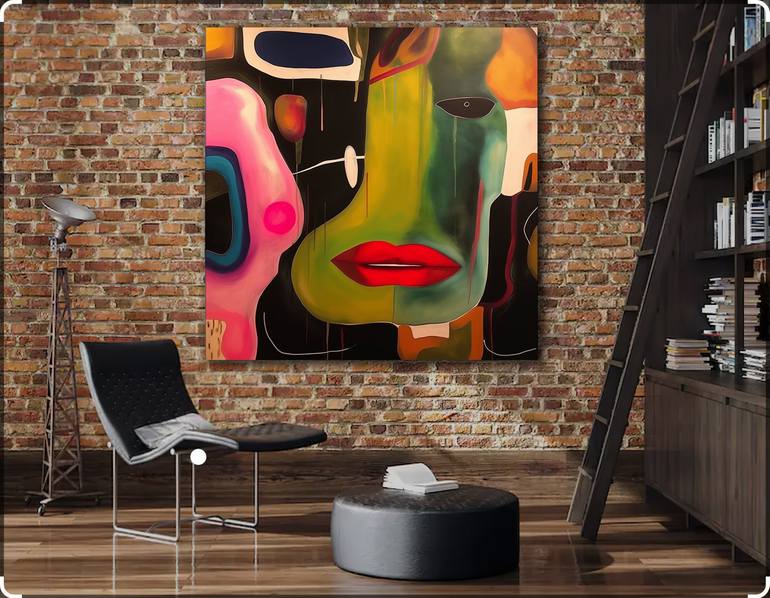 Original Contemporary Abstract Painting by Robert Erod