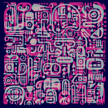 Original Contemporary Abstract Digital by Robert Erod