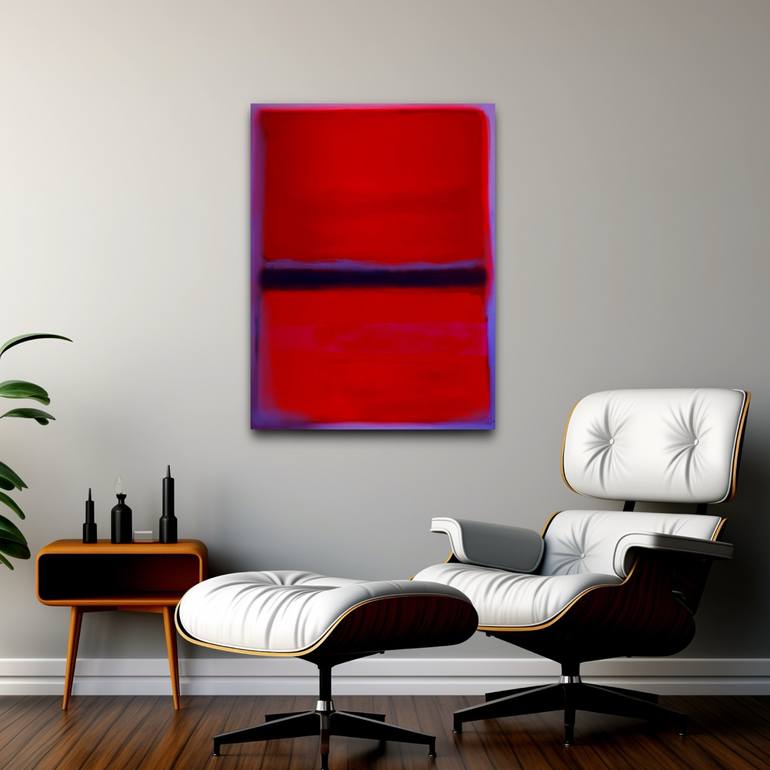 Original Abstract Expressionism Abstract Painting by Robert Erod