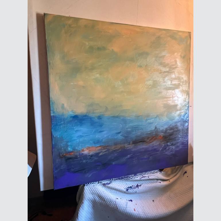 Original Abstract Expressionism Abstract Painting by Robert Erod