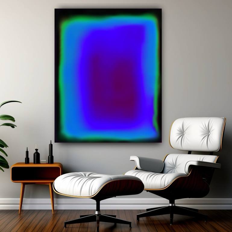 Original Abstract Expressionism Abstract Painting by Robert Erod