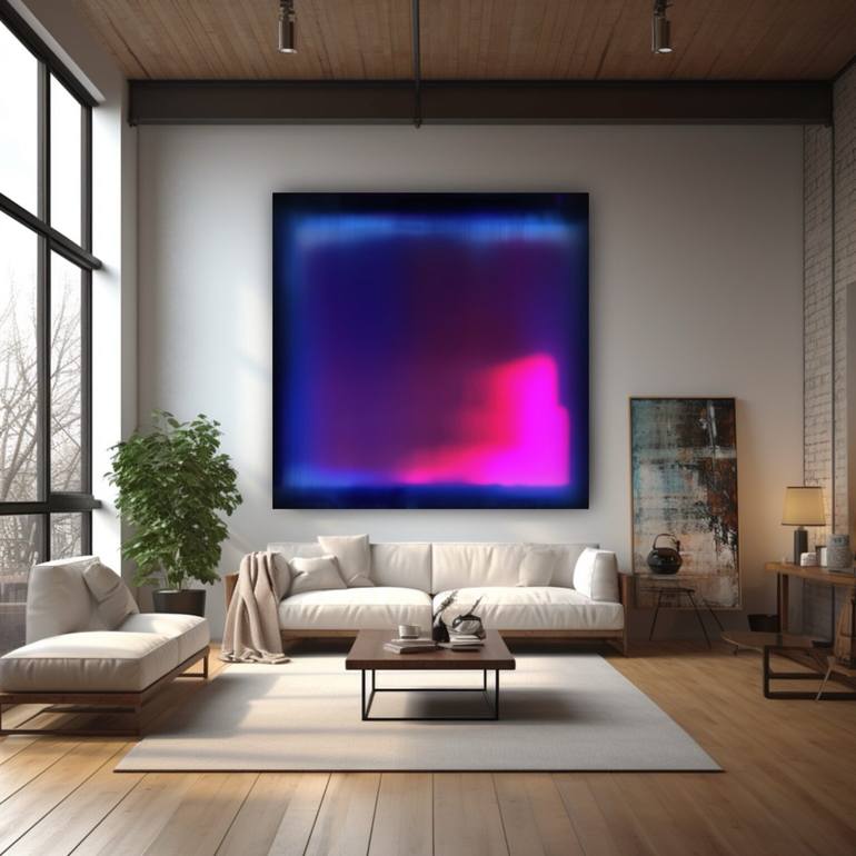 Original Abstract Expressionism Abstract Painting by Robert Erod