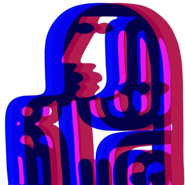 Original Contemporary Abstract Digital by Robert Erod