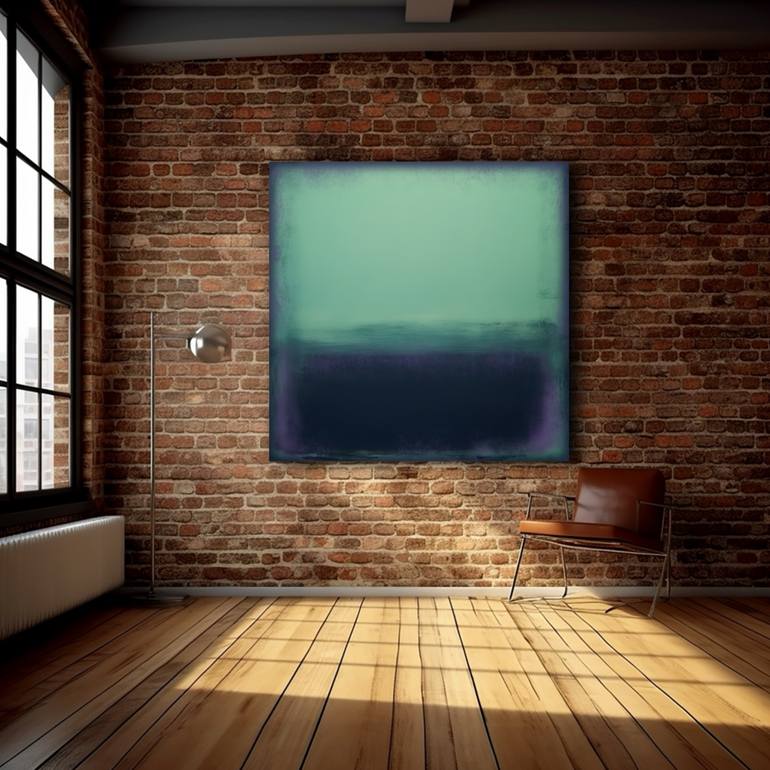 Original Abstract Expressionism Abstract Painting by Robert Erod