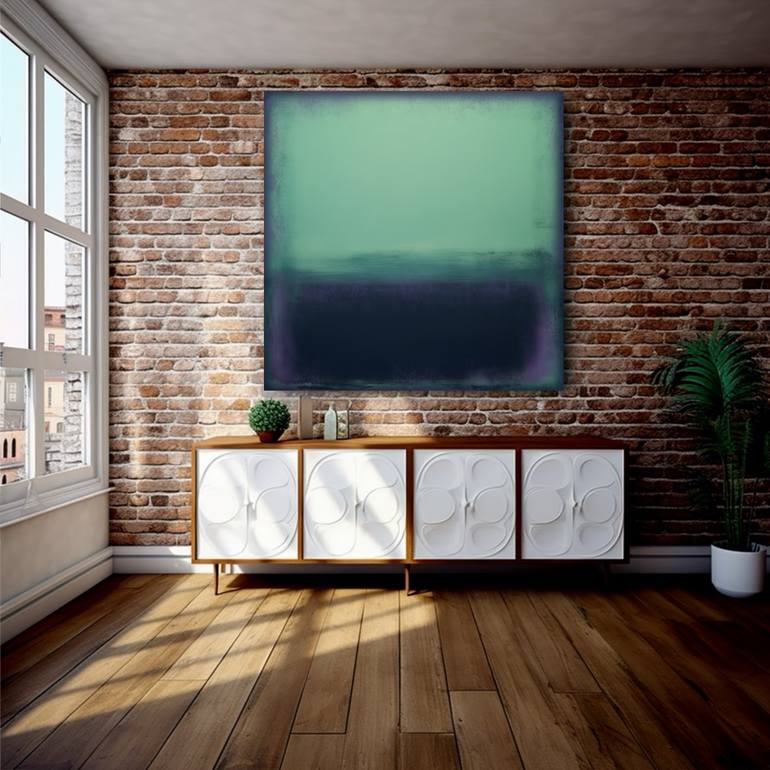 Original Abstract Expressionism Abstract Painting by Robert Erod