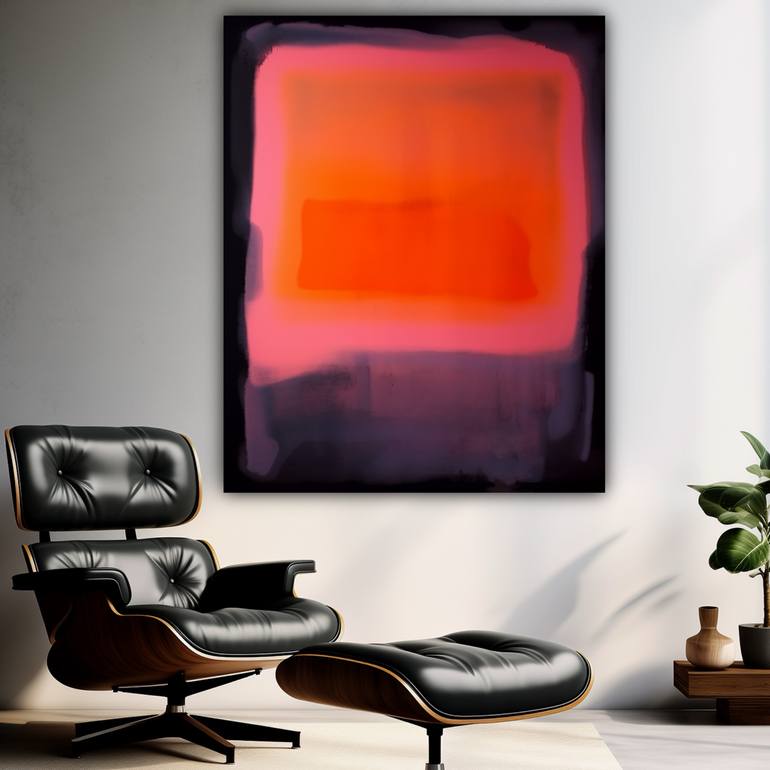 Original Abstract Expressionism Abstract Painting by Robert Erod