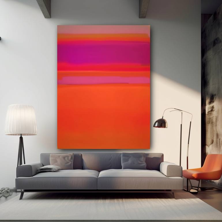 Original Abstract Expressionism Abstract Painting by Robert Erod