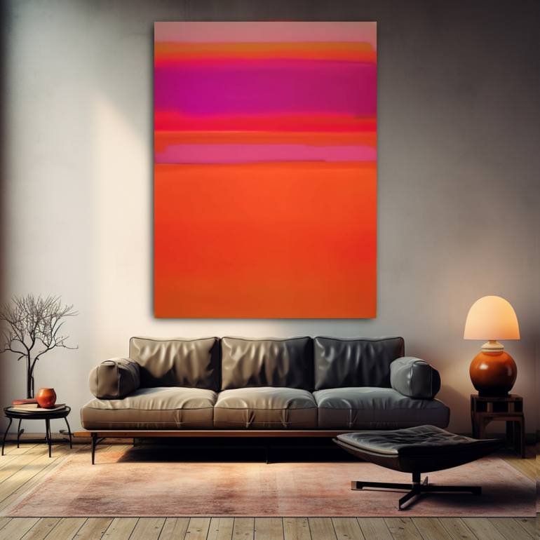 Original Abstract Expressionism Abstract Painting by Robert Erod