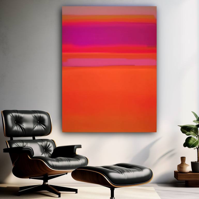 Original Abstract Expressionism Abstract Painting by Robert Erod