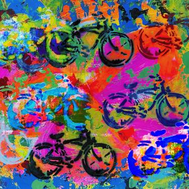 Original Abstract Expressionism Abstract Digital by Robert Erod