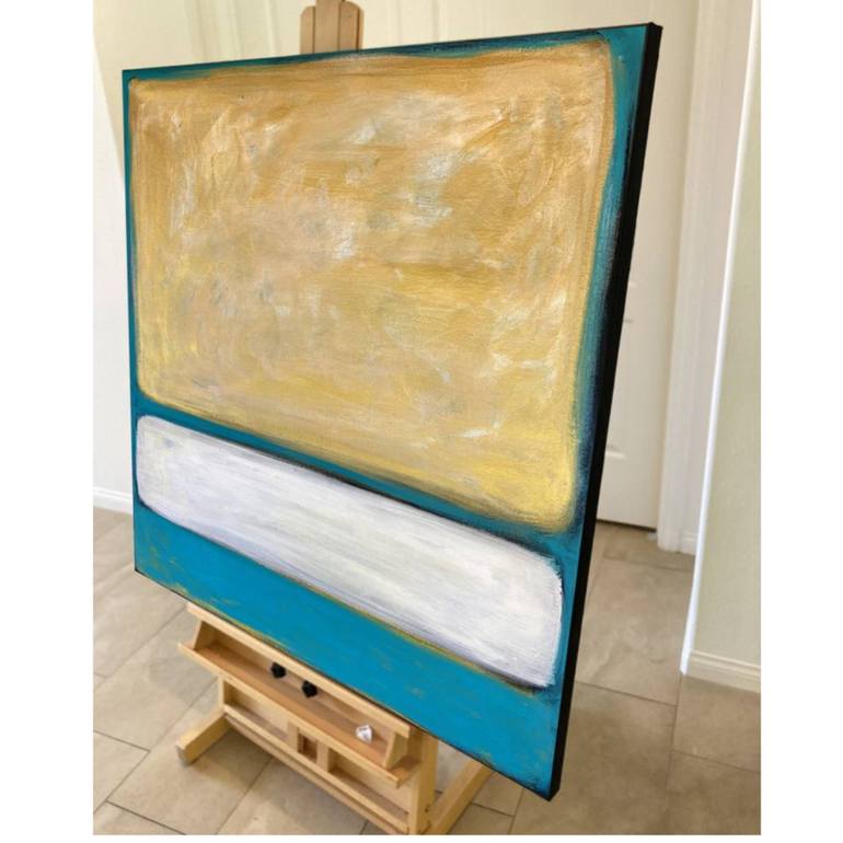 Original Abstract Expressionism Abstract Painting by Robert Erod