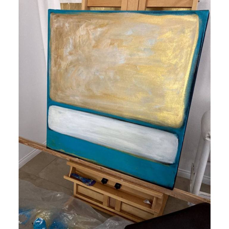 Original Abstract Expressionism Abstract Painting by Robert Erod