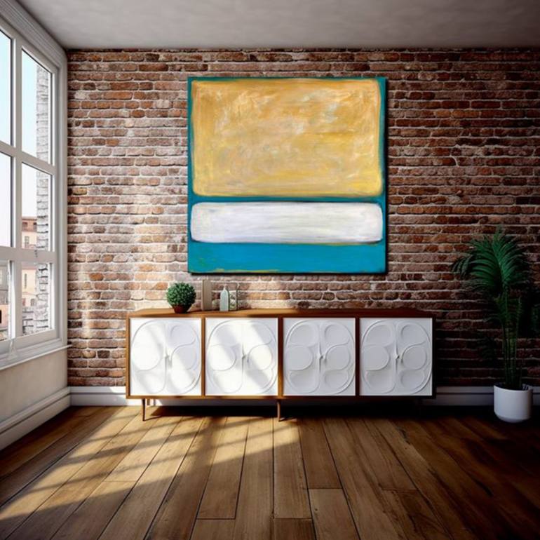 Original Abstract Expressionism Abstract Painting by Robert Erod
