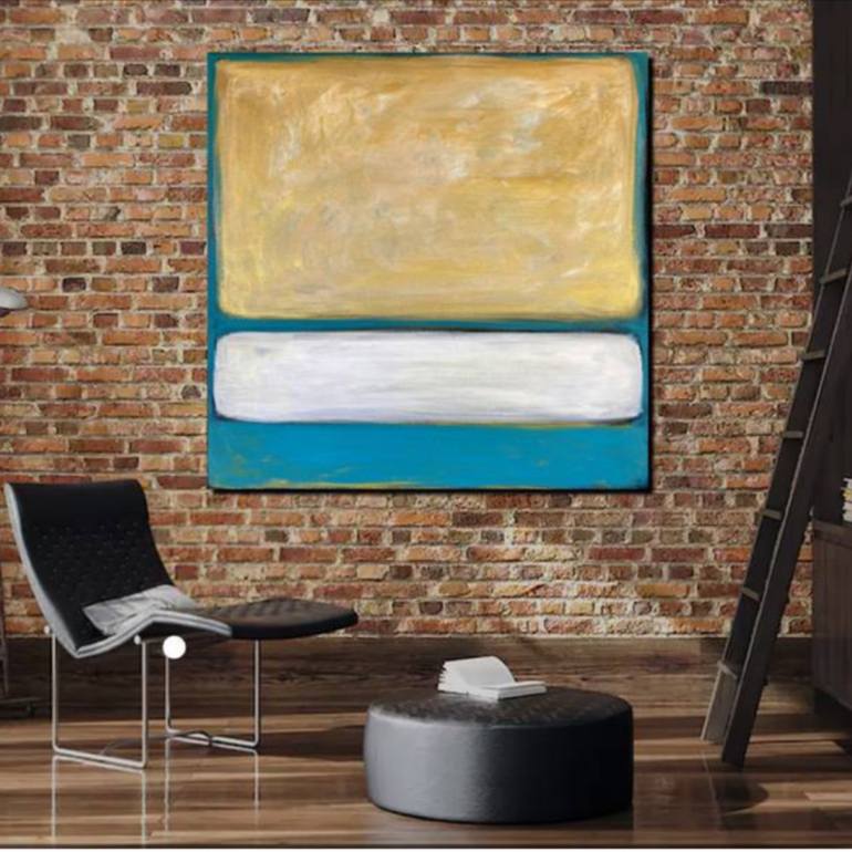 Original Abstract Expressionism Abstract Painting by Robert Erod