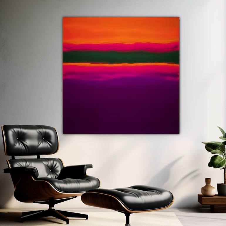 Original Abstract Expressionism Abstract Painting by Robert Erod