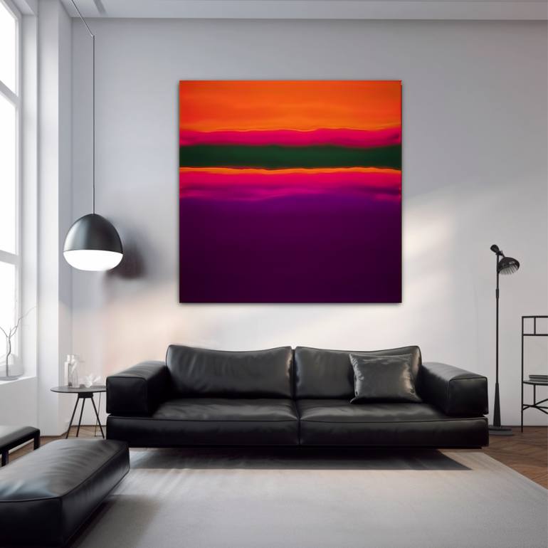 Original Abstract Expressionism Abstract Painting by Robert Erod