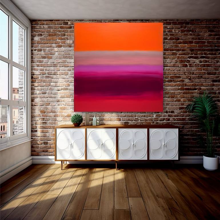 Original Abstract Expressionism Abstract Painting by Robert Erod