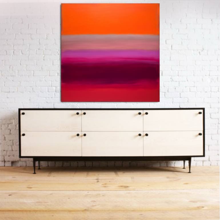 Original Abstract Expressionism Abstract Painting by Robert Erod