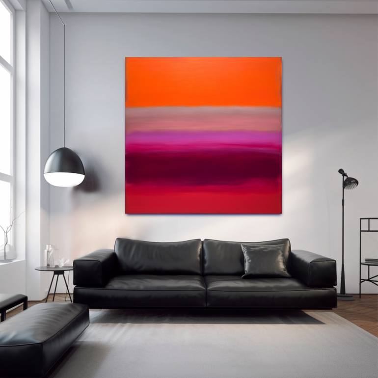 Original Abstract Expressionism Abstract Painting by Robert Erod