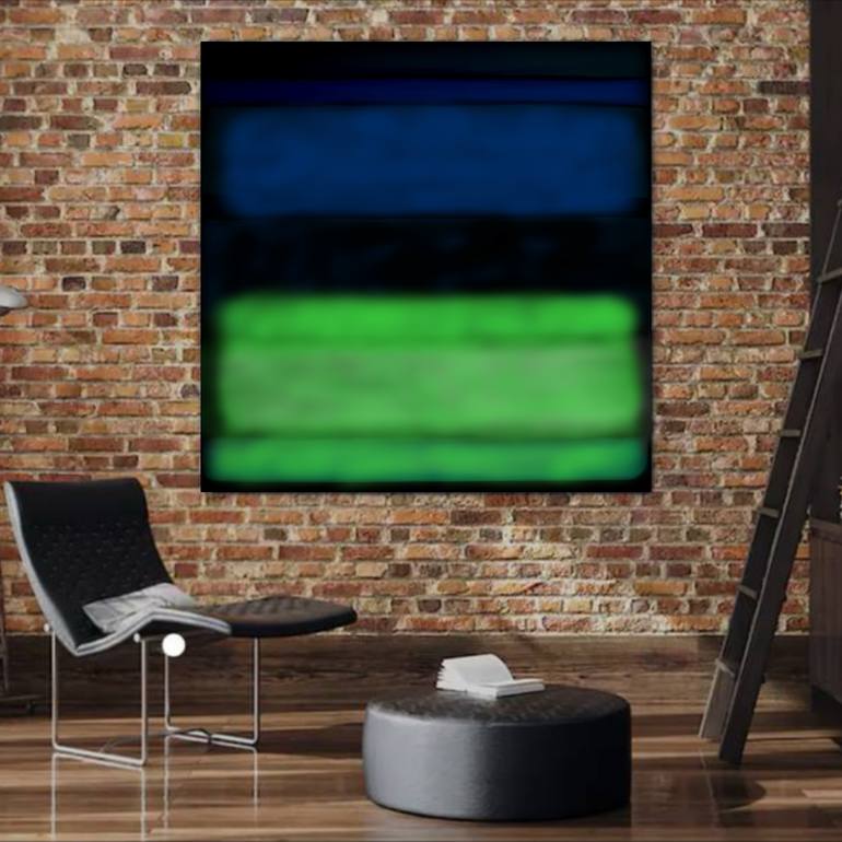 Original Abstract Expressionism Abstract Painting by Robert Erod