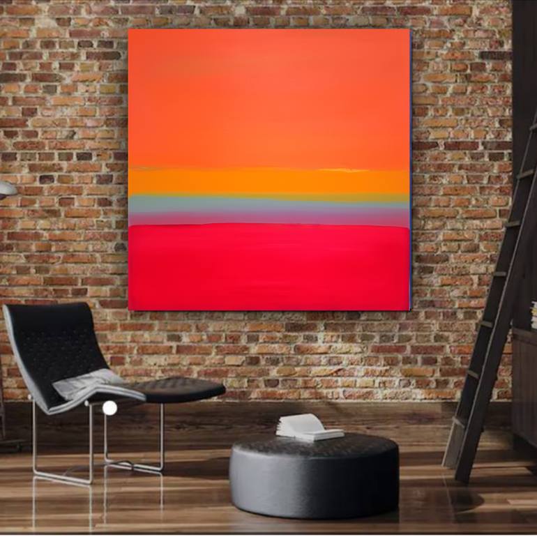 Original Abstract Expressionism Abstract Painting by Robert Erod