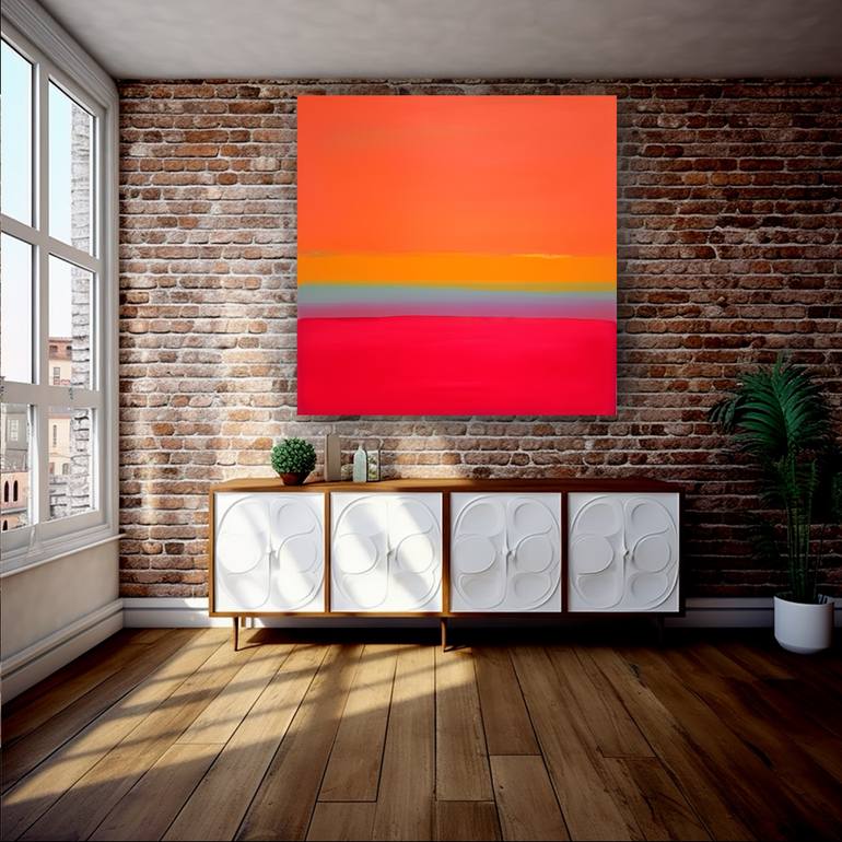 Original Abstract Expressionism Abstract Painting by Robert Erod