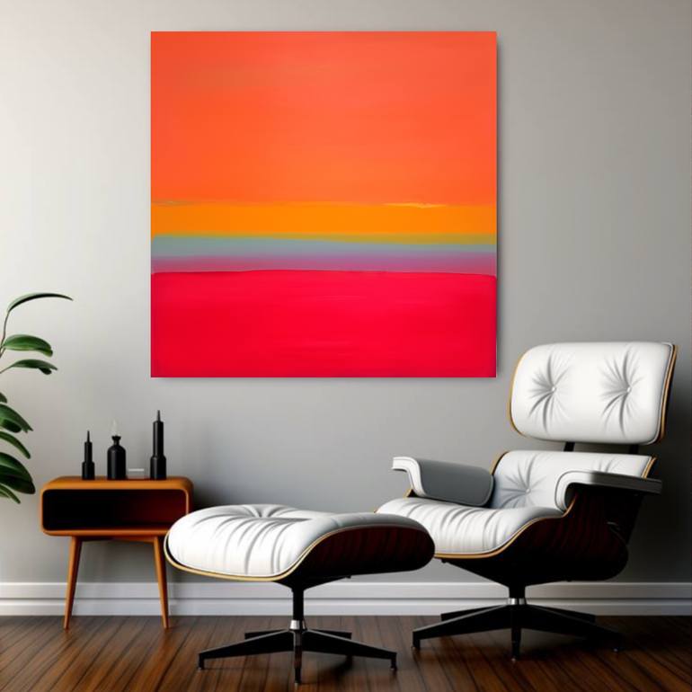 Original Abstract Expressionism Abstract Painting by Robert Erod