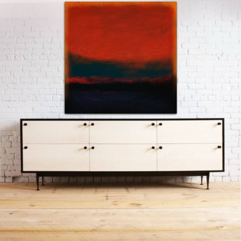 Original Abstract Expressionism Abstract Painting by Robert Erod