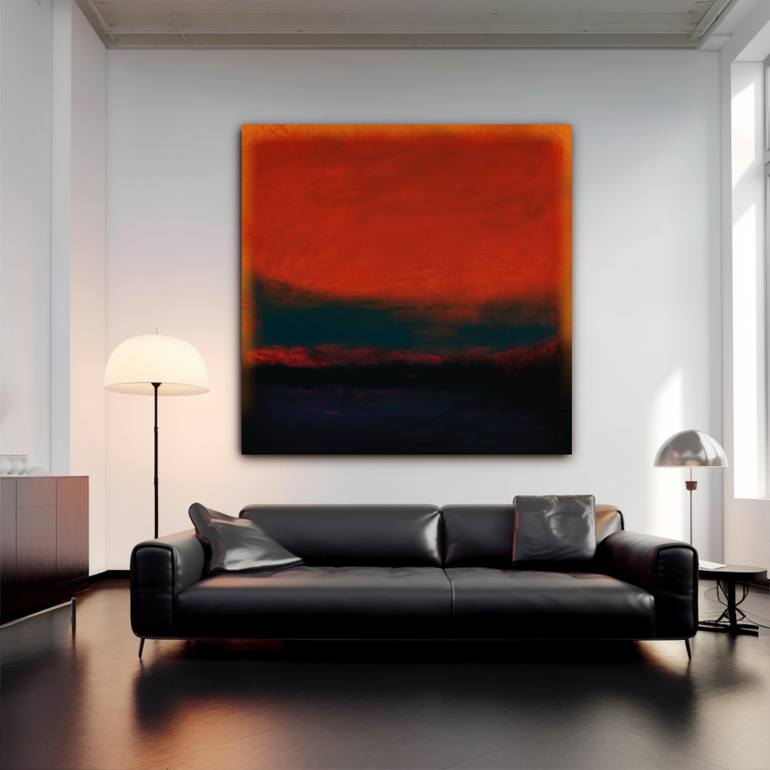Original Abstract Expressionism Abstract Painting by Robert Erod