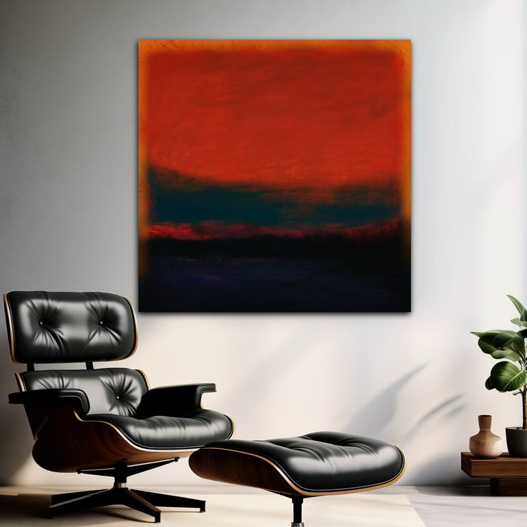 Original Abstract Expressionism Abstract Painting by Robert Erod