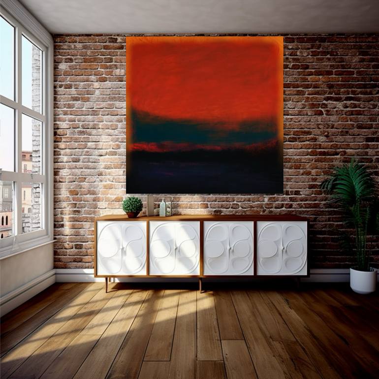 Original Abstract Expressionism Abstract Painting by Robert Erod