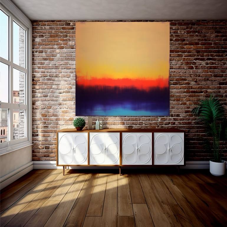 Original Abstract Expressionism Abstract Painting by Robert Erod