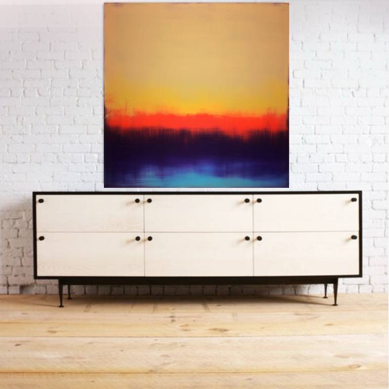 Original Abstract Expressionism Abstract Painting by Robert Erod