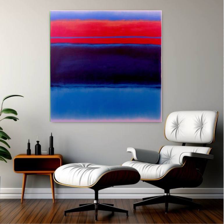 Original Abstract Expressionism Abstract Painting by Robert Erod