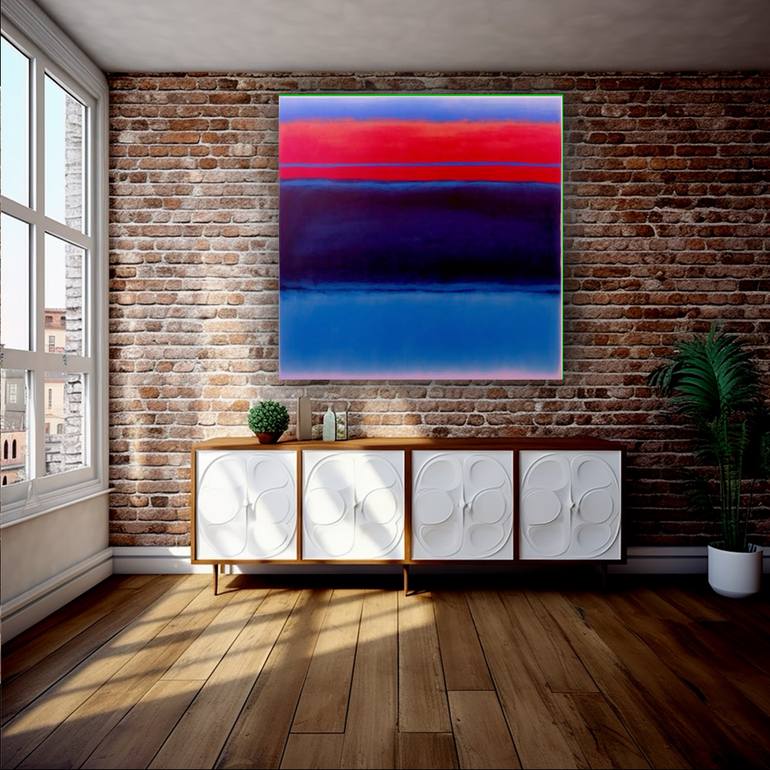 Original Abstract Expressionism Abstract Painting by Robert Erod