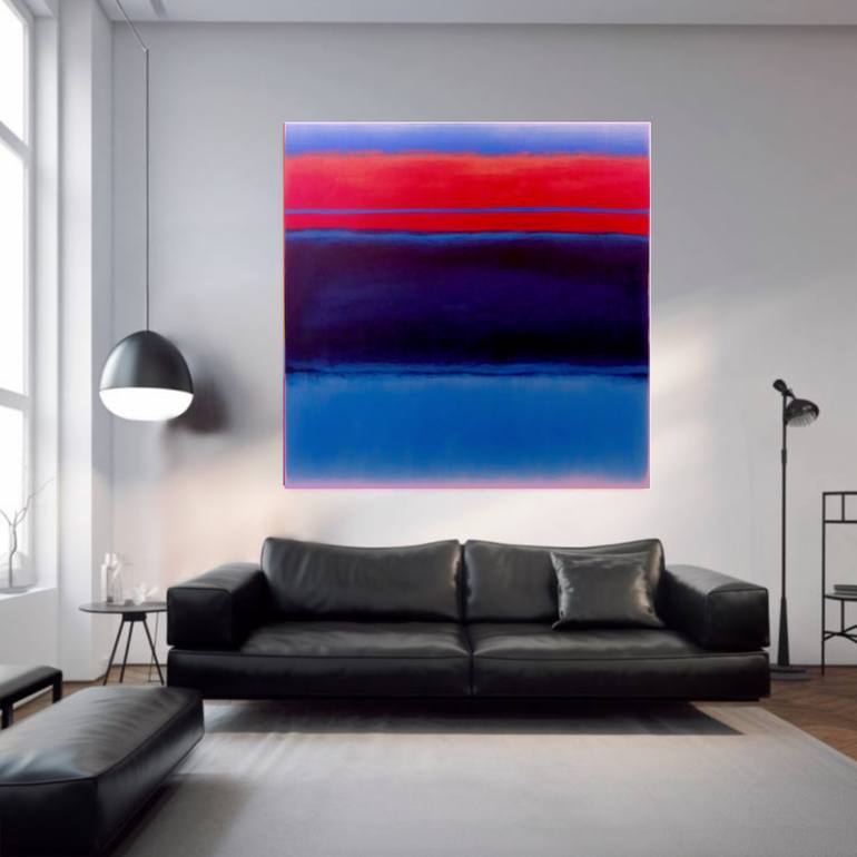 Original Abstract Expressionism Abstract Painting by Robert Erod