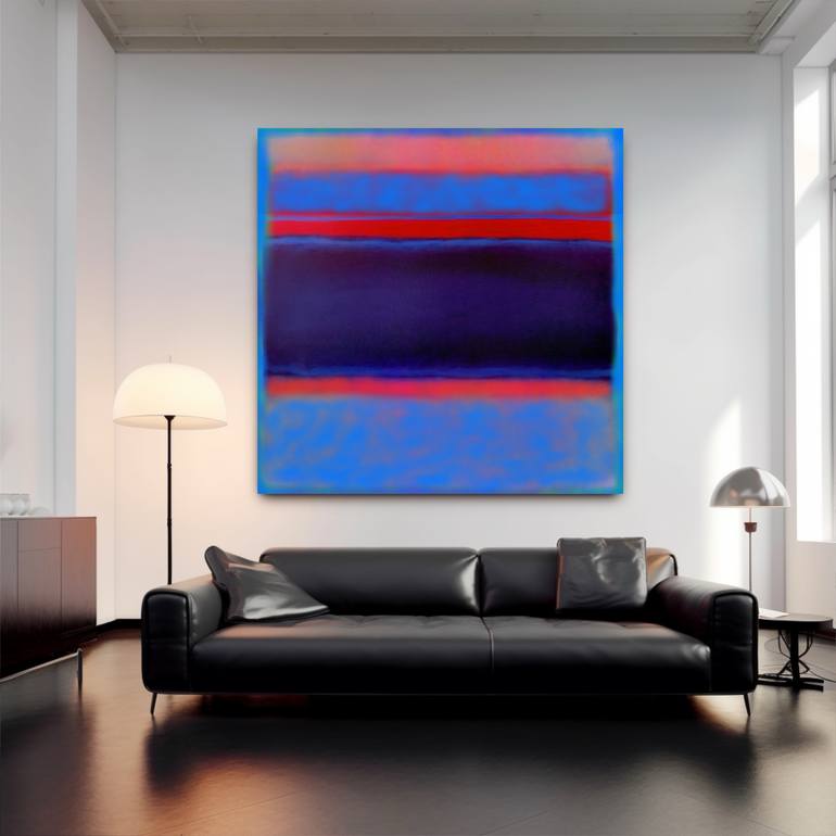 Original Abstract Expressionism Abstract Painting by Robert Erod