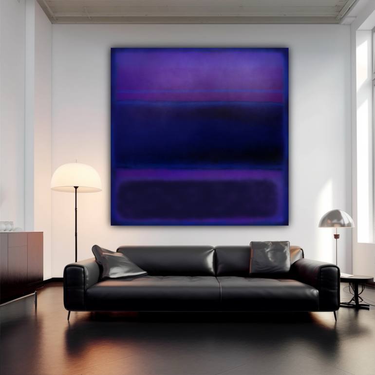 Original Abstract Expressionism Abstract Painting by Robert Erod