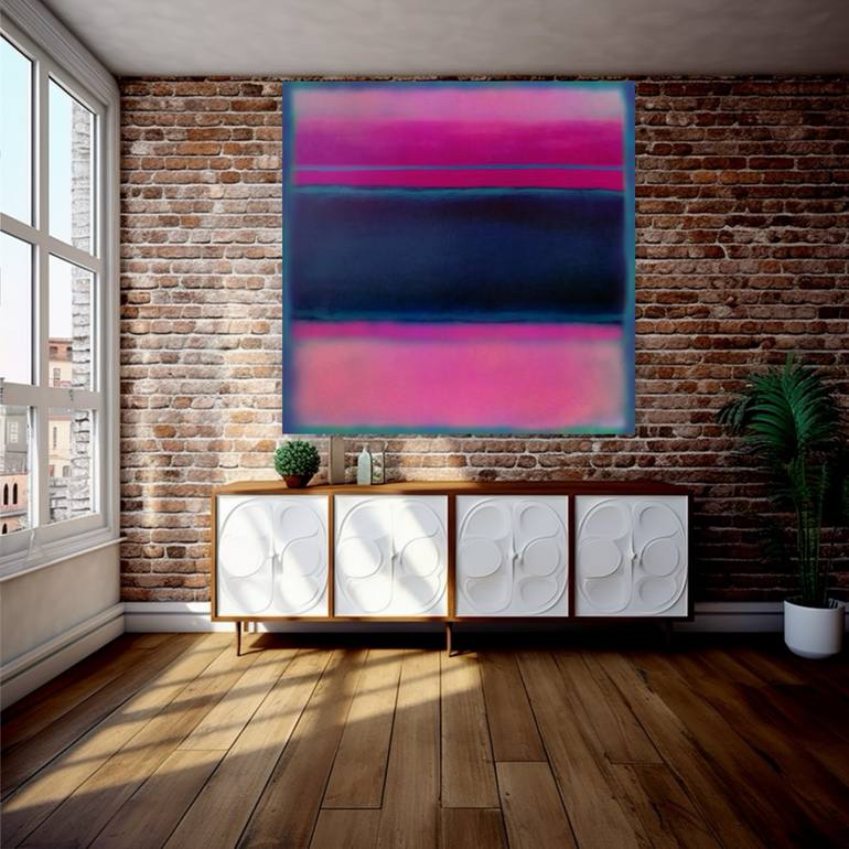 Original Abstract Expressionism Abstract Painting by Robert Erod