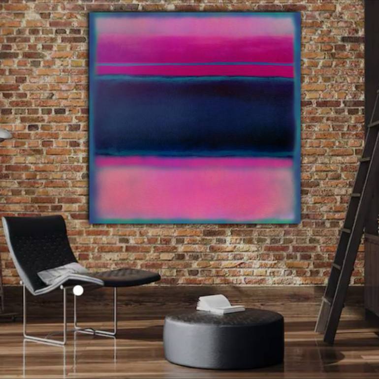 Original Abstract Expressionism Abstract Painting by Robert Erod