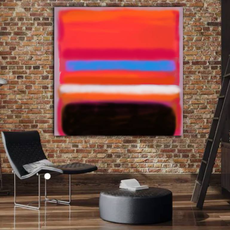 Original Abstract Expressionism Abstract Painting by Robert Erod