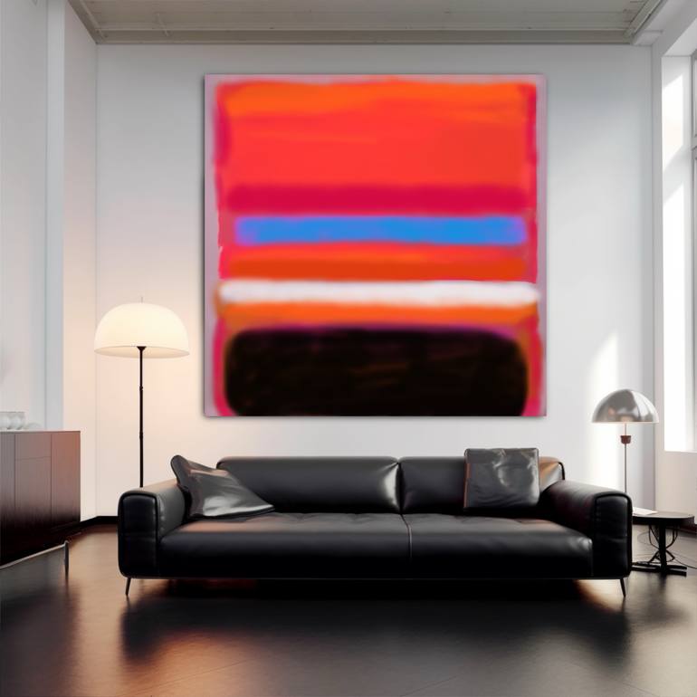 Original Abstract Expressionism Abstract Painting by Robert Erod