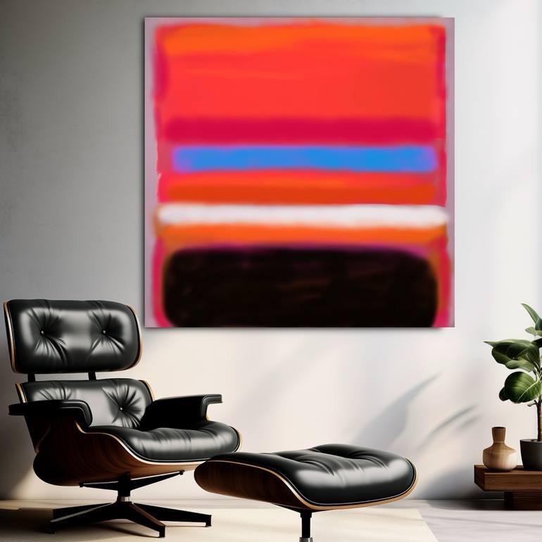 Original Abstract Expressionism Abstract Painting by Robert Erod