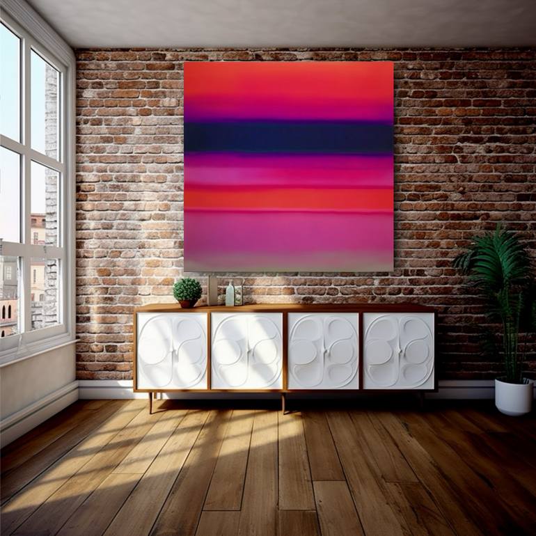 Original Abstract Expressionism Abstract Painting by Robert Erod