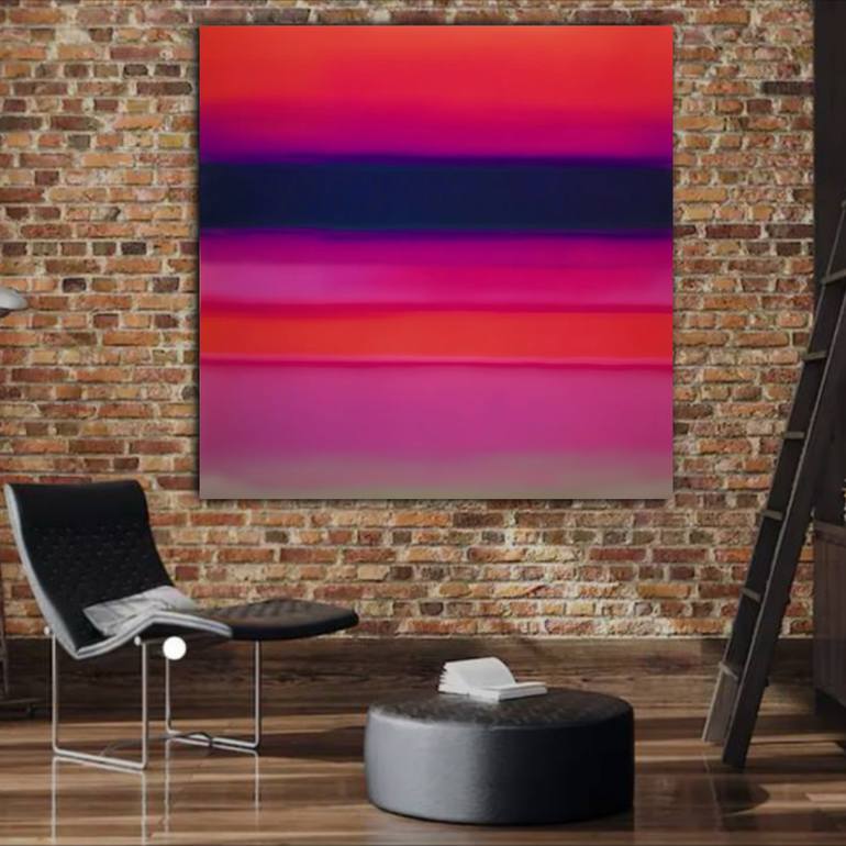 Original Abstract Expressionism Abstract Painting by Robert Erod
